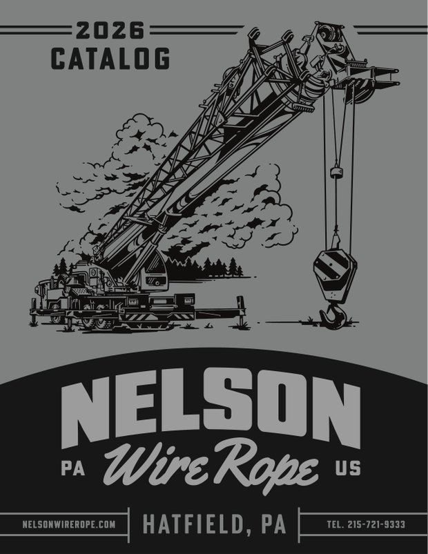 Nelson Wire Rope 2026 catalog cover