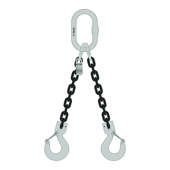 Grade 100 Double Leg Chain Slings