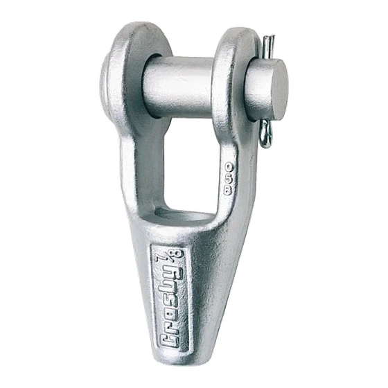 G-416 Open Spelter Sockets