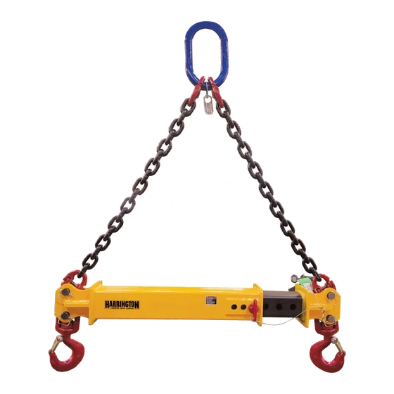HATSB Adjustable Telescopic Spreader Beam