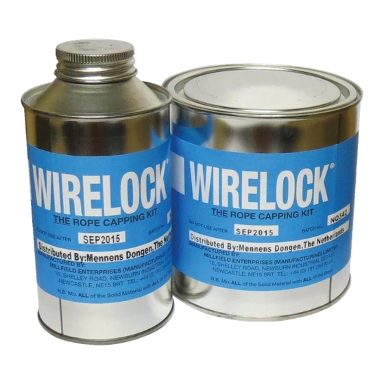 Wirelock Socketing Compound