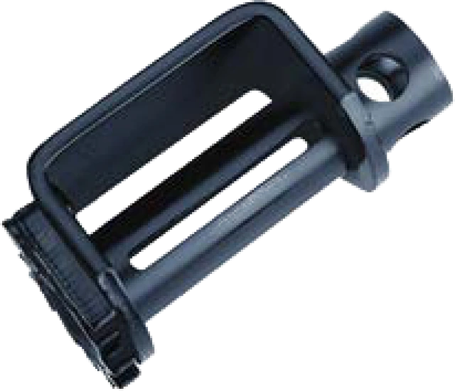 A Kinedyne low profile bottom mount trailer winch, a shallow black cast body designed to sit under the trailer deck