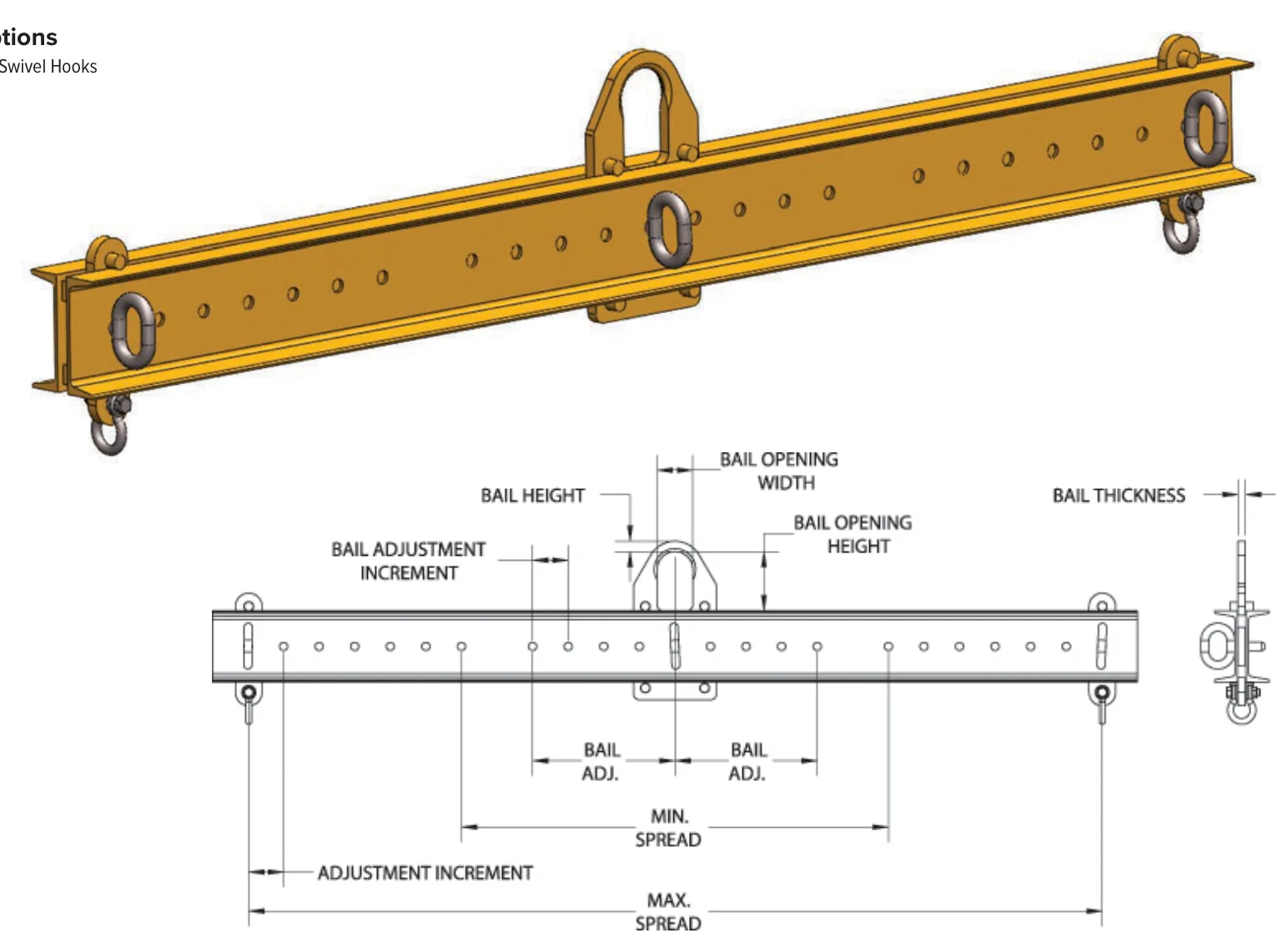 HALB Adjustable Lifting Beam