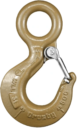 L-320A alloy eye hook with latch